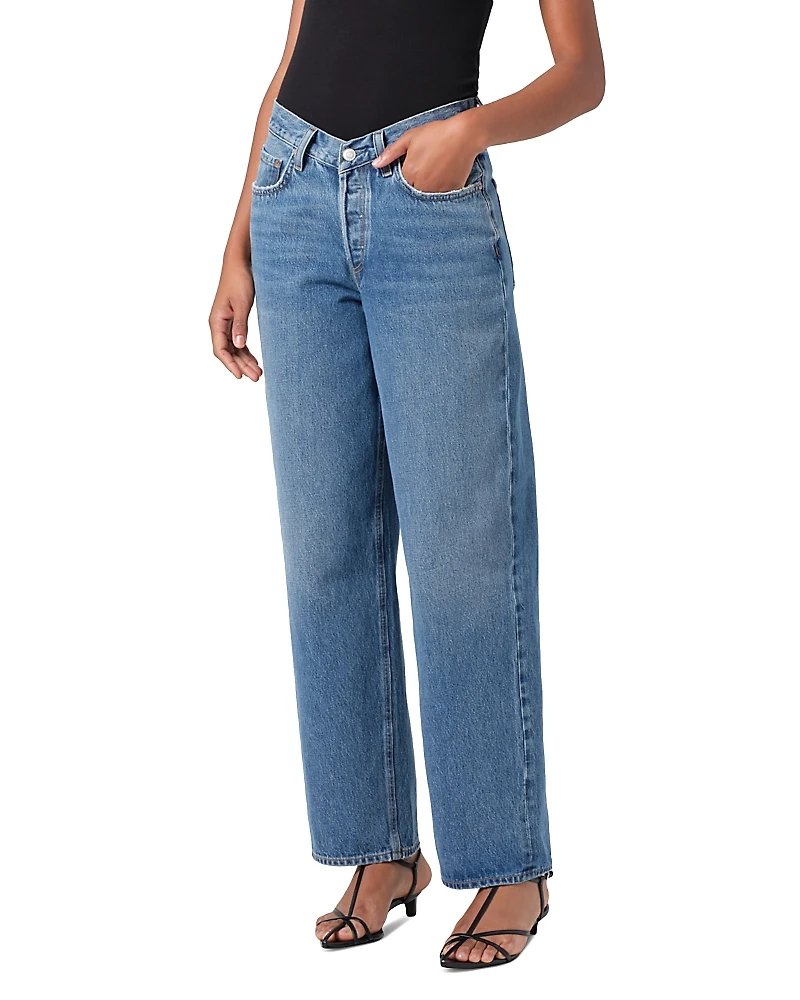 Agolde V-Waist Baggy Leg Jeans