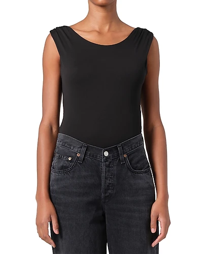 Agolde Ara Low Back Twist Bodysuit
