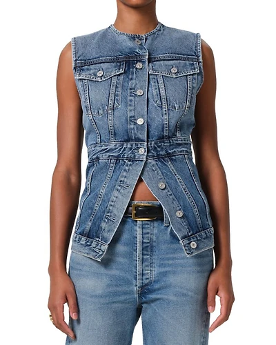 Idalene Denim Vest