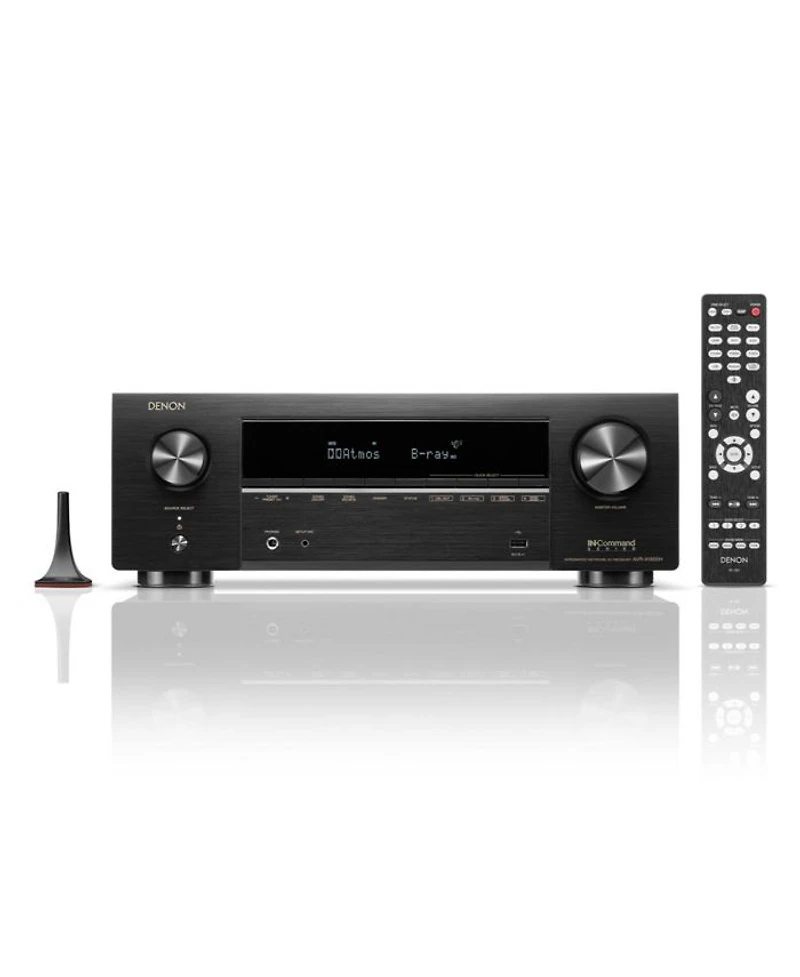 AVRX1800H 7.2 Channel 8K Home Theater Receiver with Dolby Atmos, HEOS Built-In, and Audyssey Room Correction
