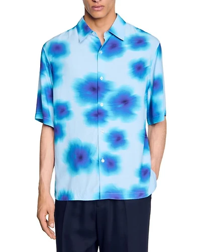 Floral Motif Shirt