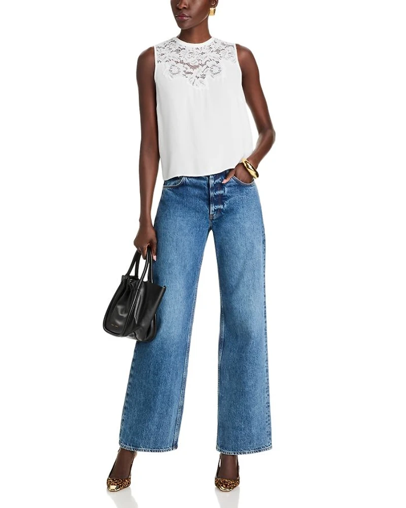 Laurie Lace Combo Tank Top