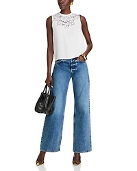 Laurie Lace Combo Tank Top