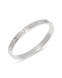 Signature Stone Sculpted C Bangle Bracelet