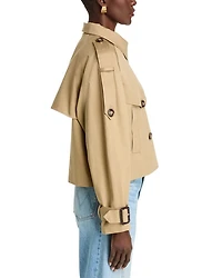 Crop Trench Coat - Exclusive
