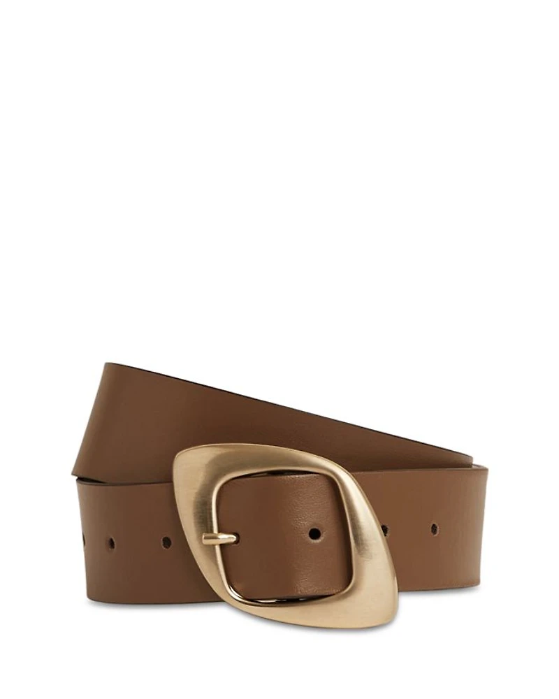 Round Buckle Jeans Belt