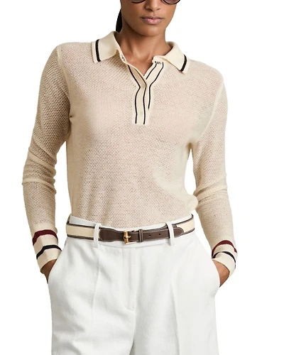 Cece Tipped Polo