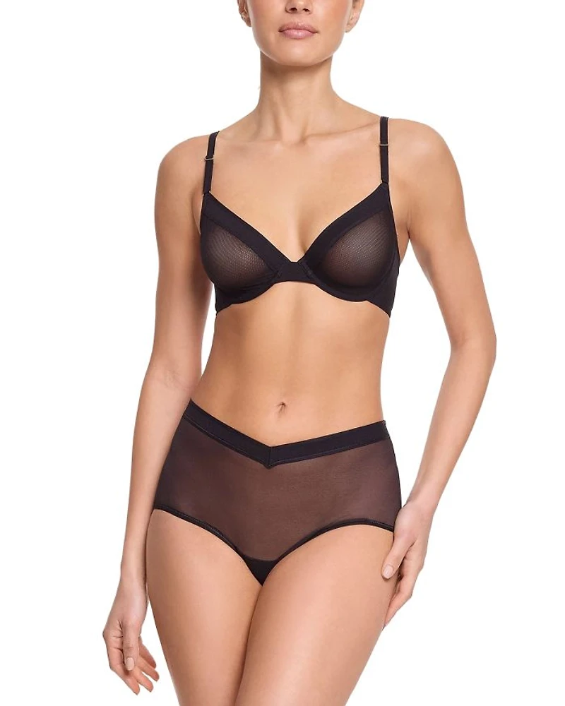 Mesh Boyshort Panties