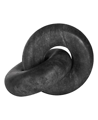 Gauri Kohli Munich Black Marble Knot Sculpture
