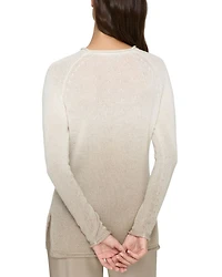 Cashmere Sequinned Ombré Sweater