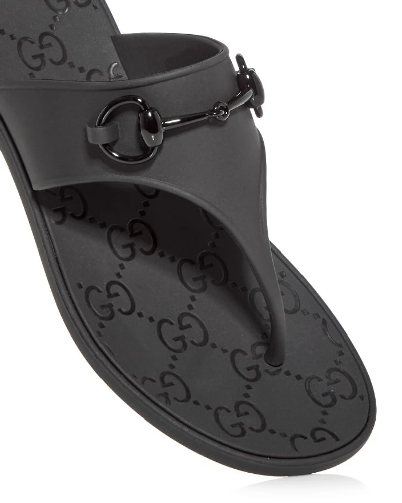 Women's Monogram Thong Sandals