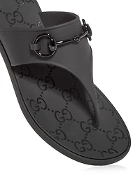 Women's Monogram Thong Sandals