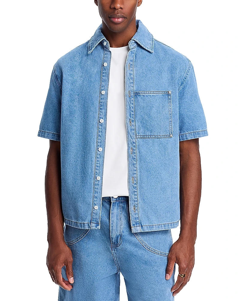 Krost Mariner Denim Short Sleeve Shirt