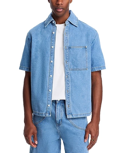 Krost Mariner Denim Short Sleeve Shirt