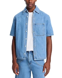 Krost Mariner Denim Short Sleeve Shirt