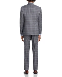 New York Plaid Regular Fit Suit