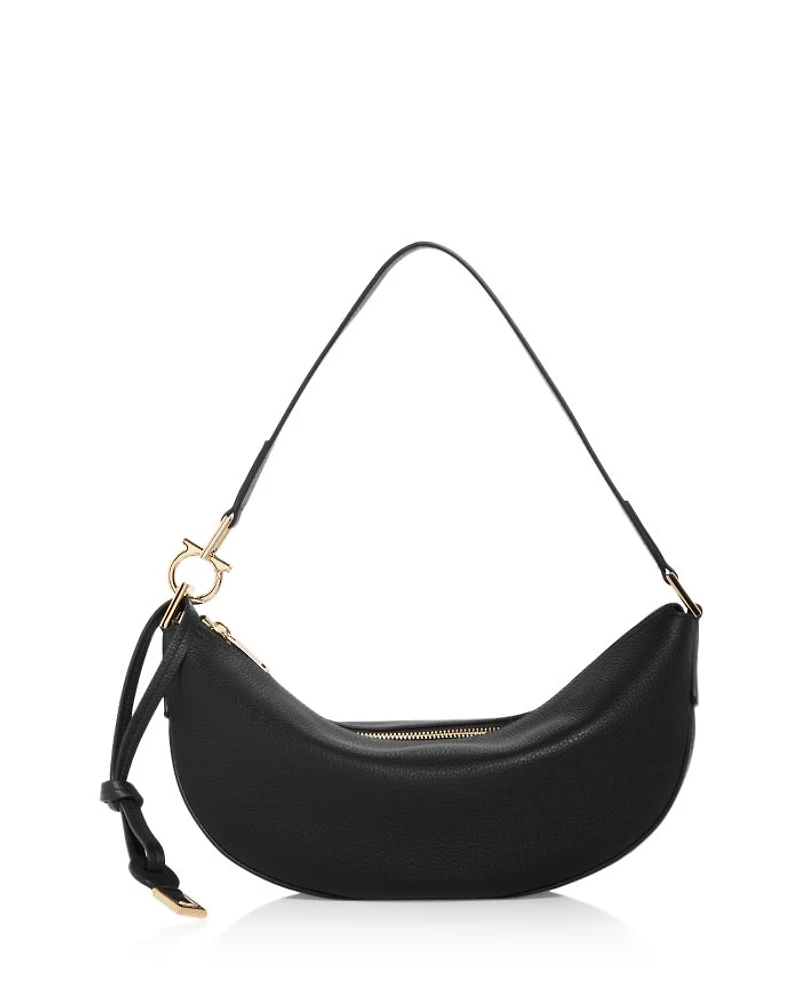 Smile Leather Shoulder Bag