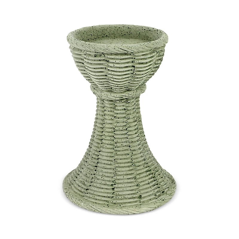 Vietri Casa Gray Large Candle Stick