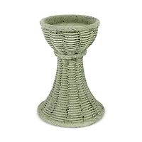 Vietri Casa Gray Large Candle Stick
