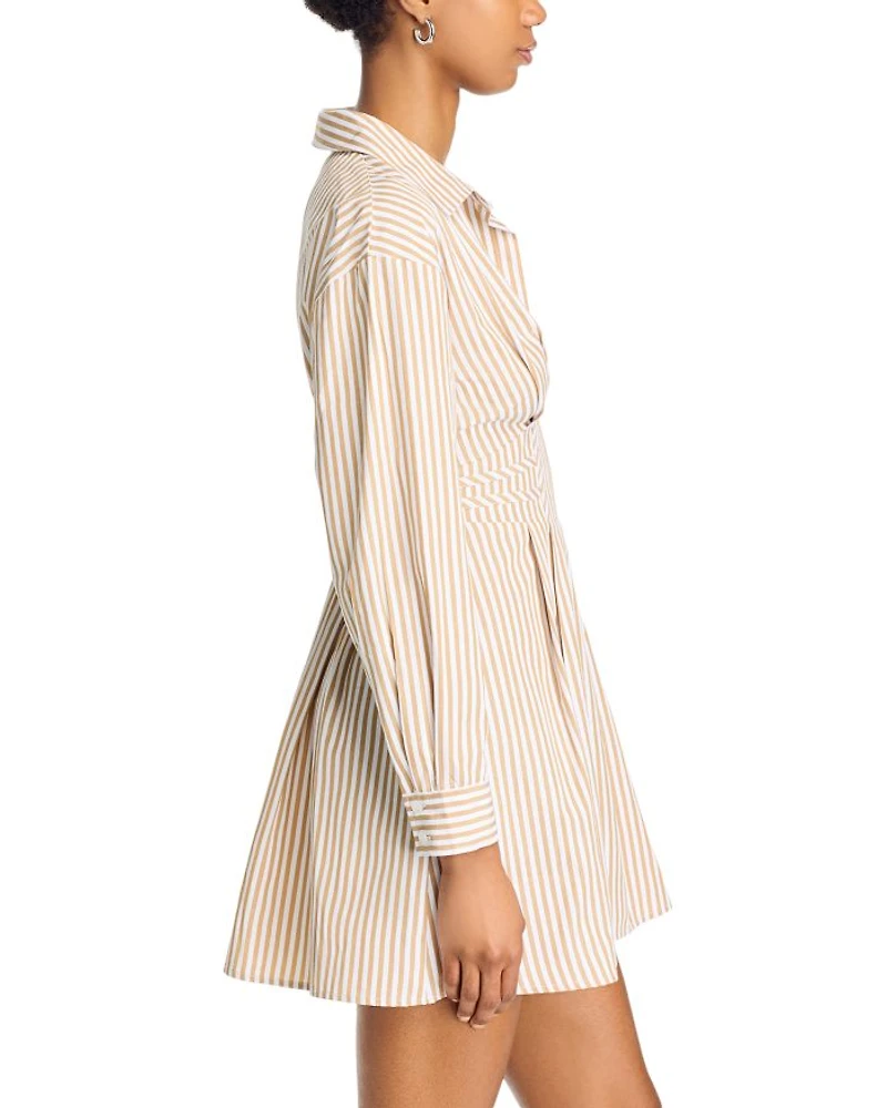Aria Striped Mini Dress