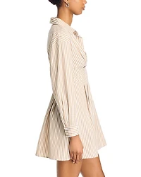 Aria Striped Mini Dress