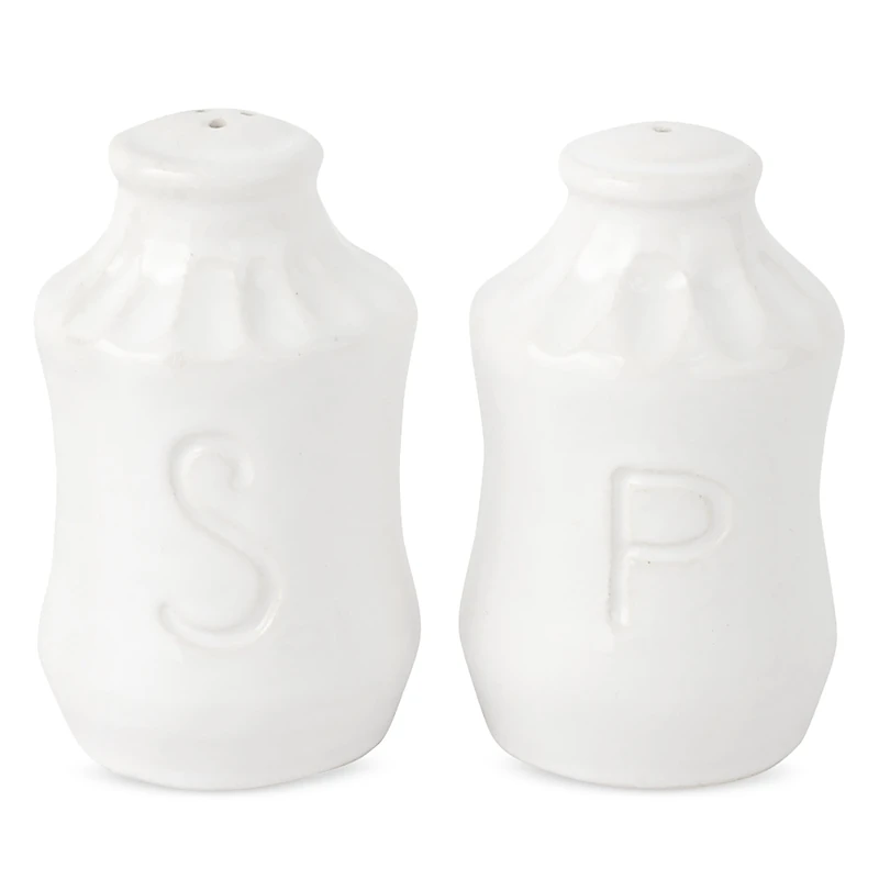 Vietri Pietra Serena Salt and Pepper Shakers