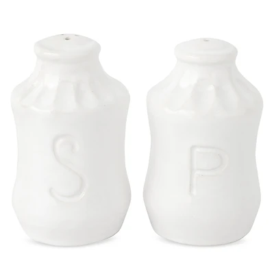 Vietri Pietra Serena Salt and Pepper Shakers