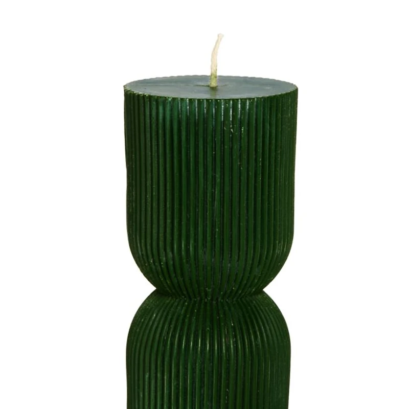Studio Joso Short Ridged Candle, 11 oz.