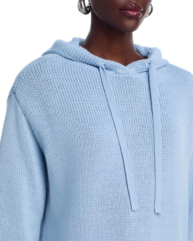 Cotton Knit Hoodie - Exclusive