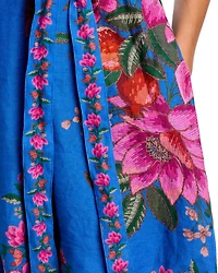 Summer Fruit Scarf Dress