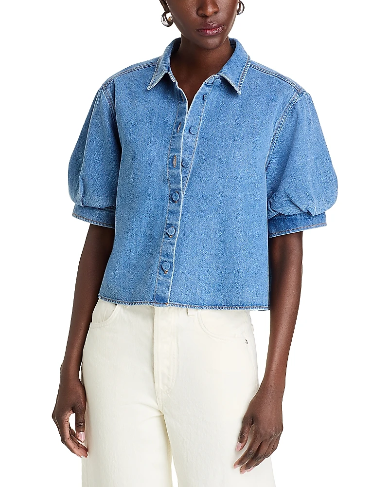 Frame The Billow Short Sleeve Shirt