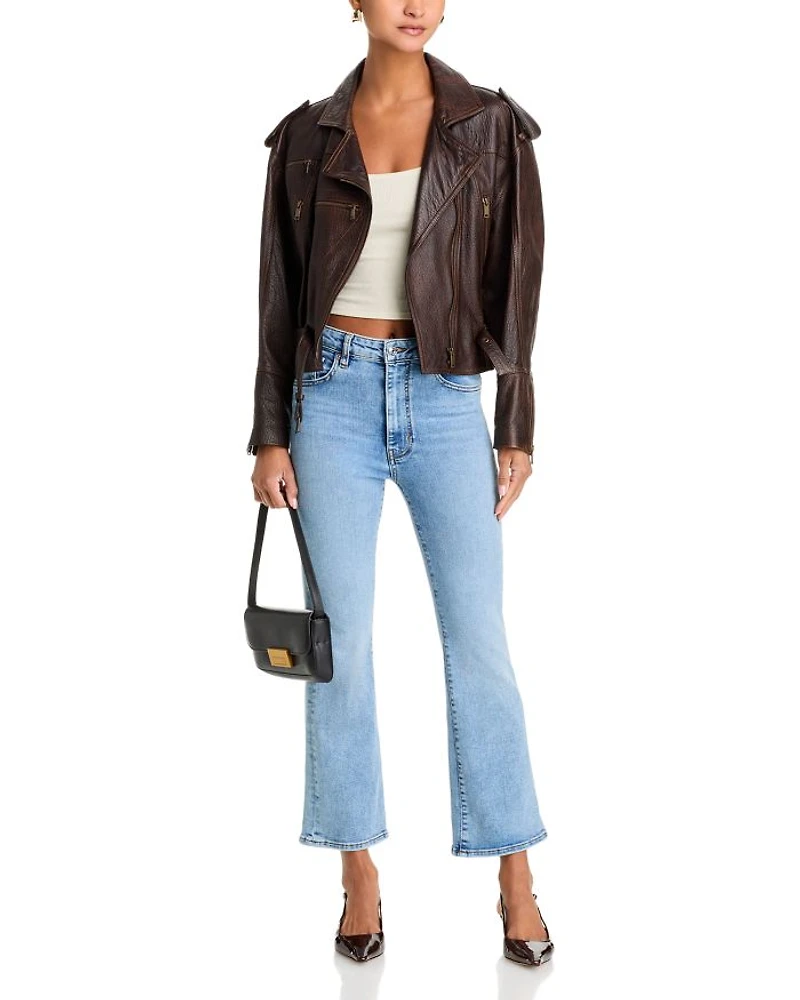 The Reboot High Rise Ankle Bootcut Jeans Lark