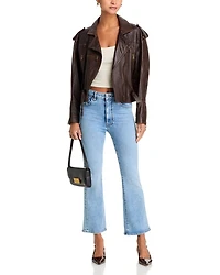 The Reboot High Rise Ankle Bootcut Jeans Lark