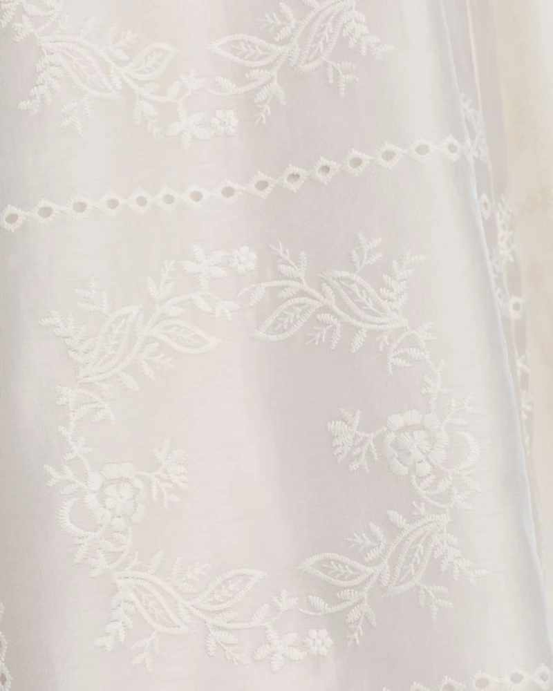 Embroidered Swim Cover-Up Dress - Exclusive