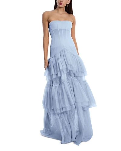 Strapless Corset Gown