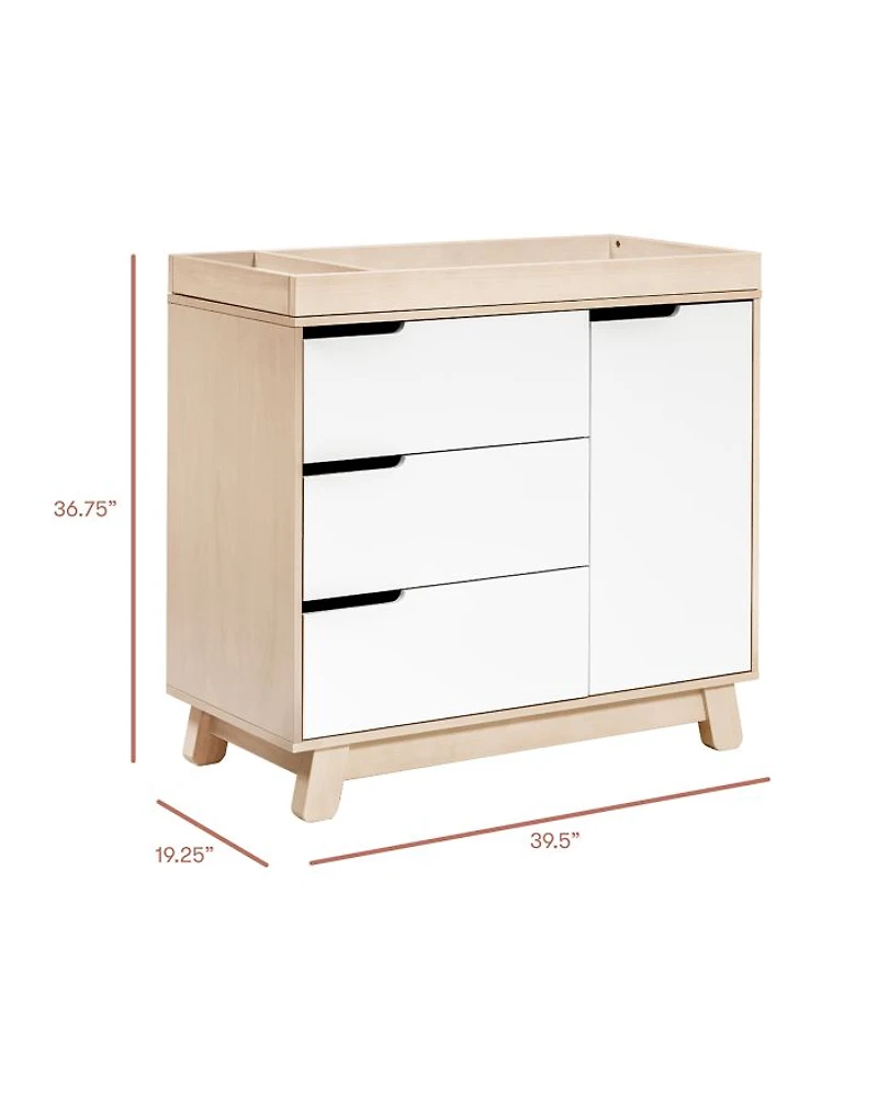 Hudson 3 Drawer Changing Dresser