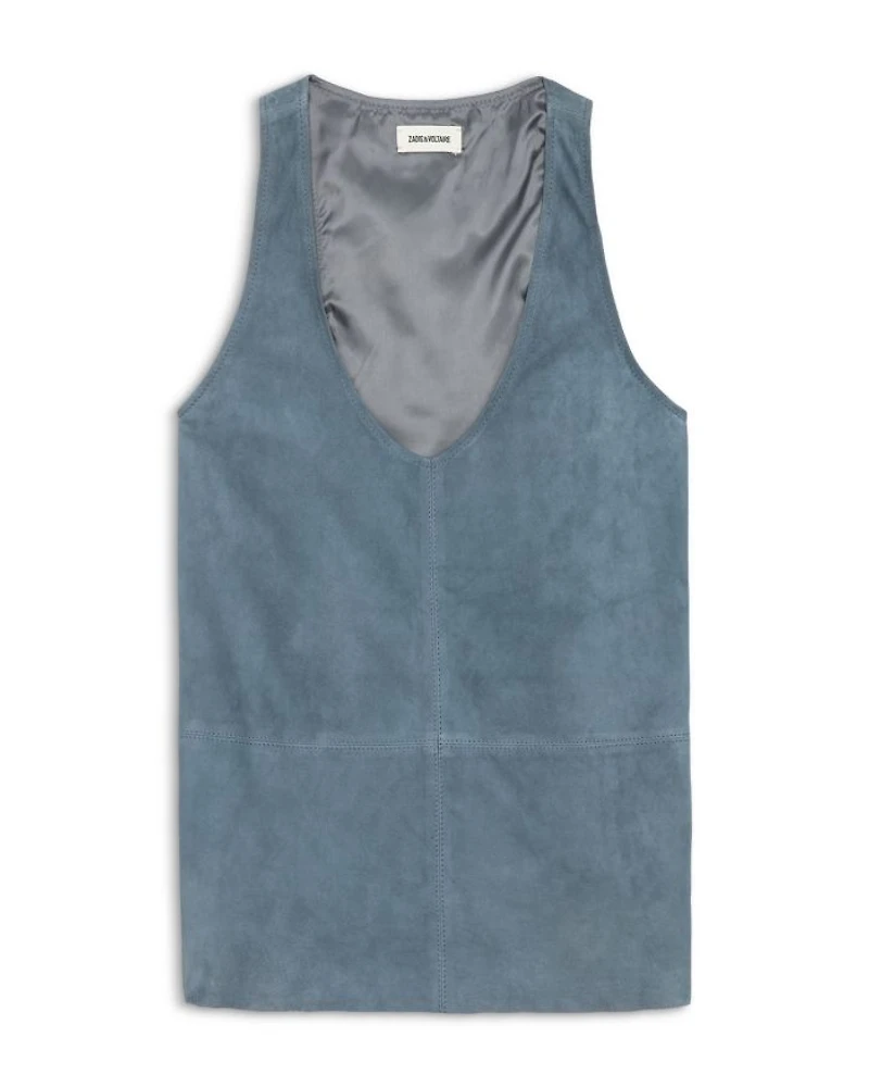 Tander Suede Tank Top