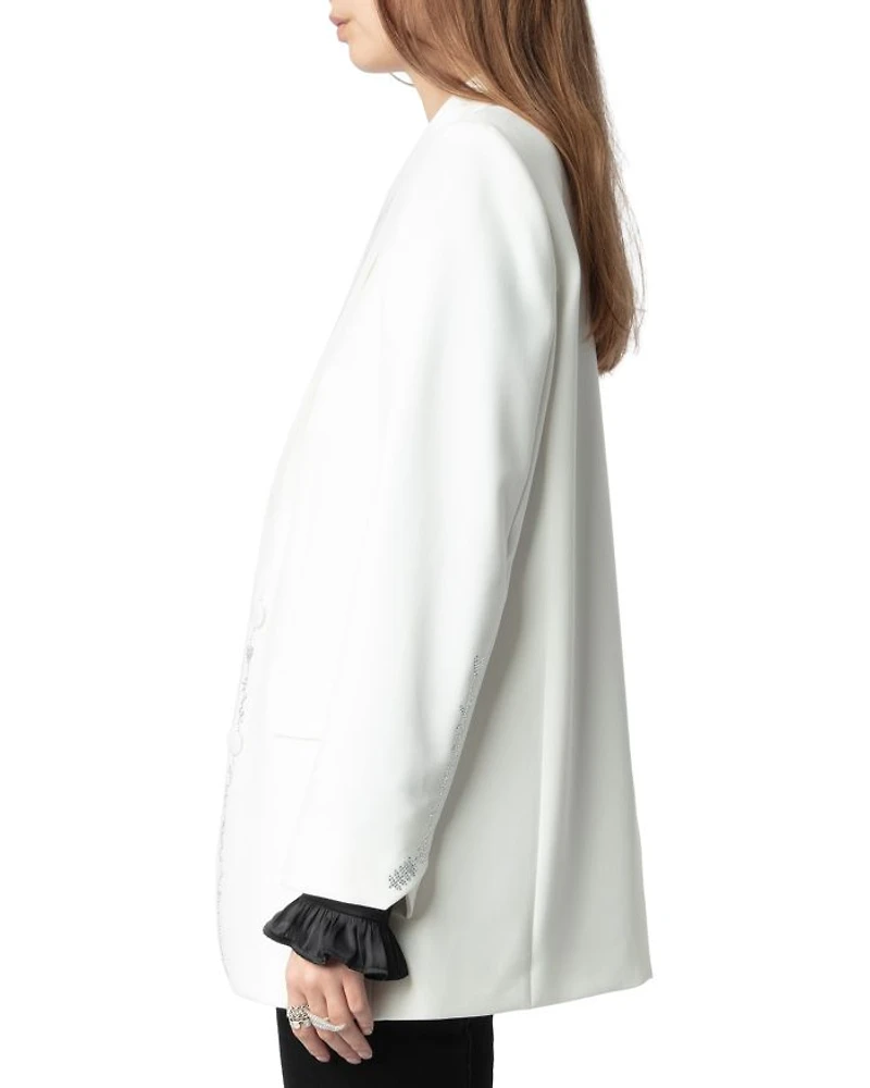 Viva Rhinestone Blazer