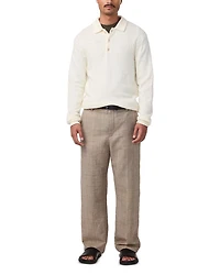 Randy Long Sleeve Boucle Polo Shirt