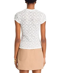 Puckered Lace Top - Exclusive