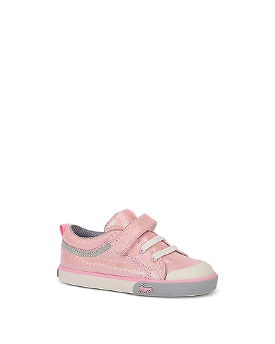 See Kai Run Girls' Kristin Low Top Sneakers - Toddler