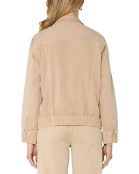 Button Front Cargo Jacket