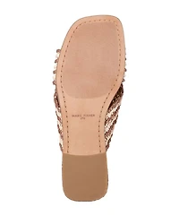Women's Nylie Square Toe Flat Sandals