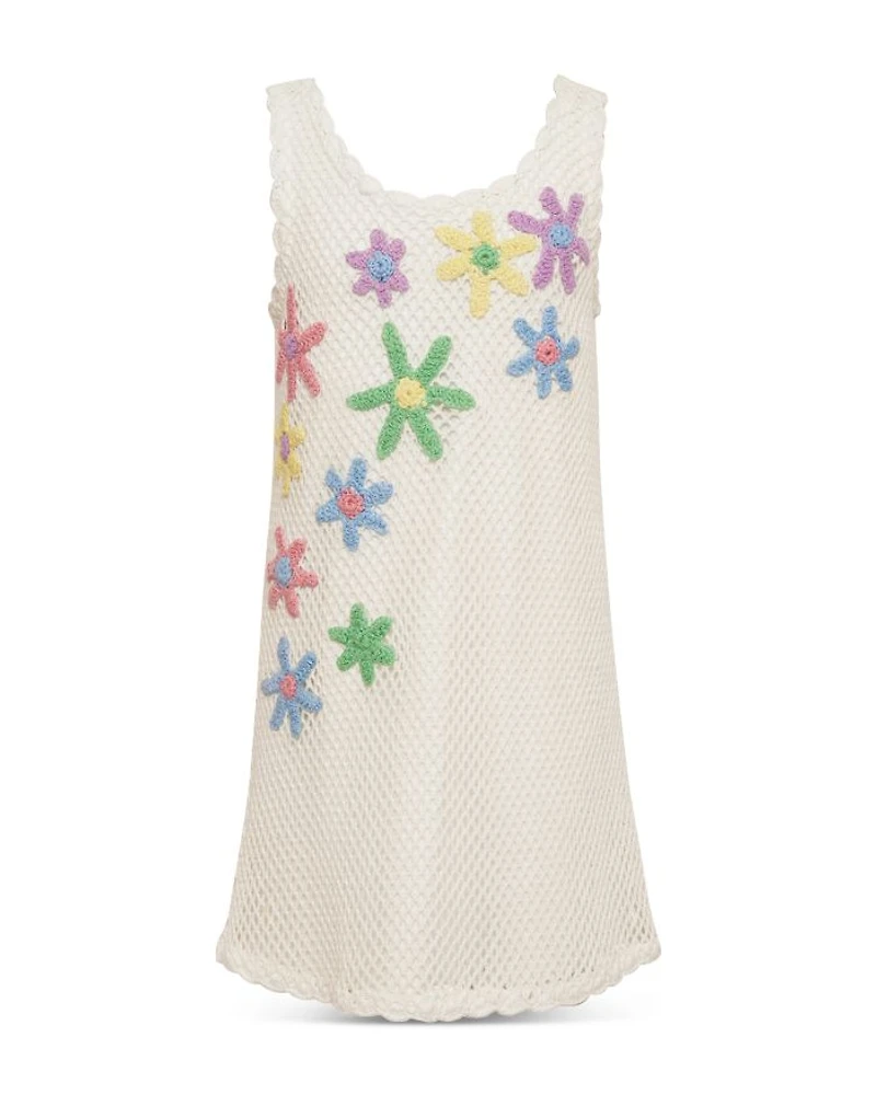 Girls' Little Diana Crochet Coverup Dress - Kid, Big Kid