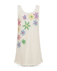 Girls' Little Diana Crochet Coverup Dress - Kid, Big Kid