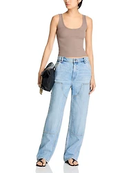 Verona Scoop Neck Tank Top