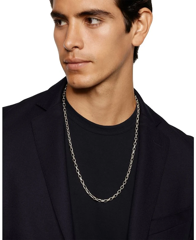 Men's Streamline® Heirloom Chain Link Necklace in Sterling Silver, 5.5mm