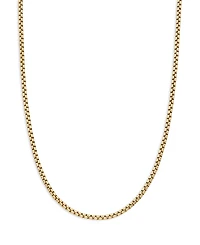 David Yurman 18K Yellow Gold Small Box Chain Necklace, 18