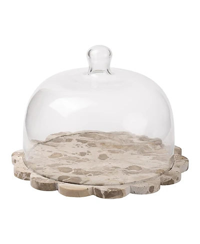 Gauri Kohli Viola Serving Board with Cloche