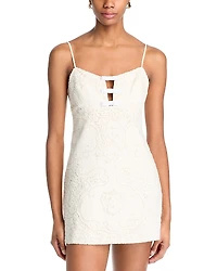 LoveShackFancy Rosalisa Mini Dress